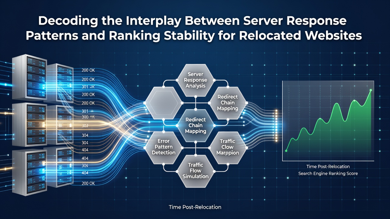 Decoding the Interplay Between Server Response Patterns and Ranking Stability for Relocated Websites