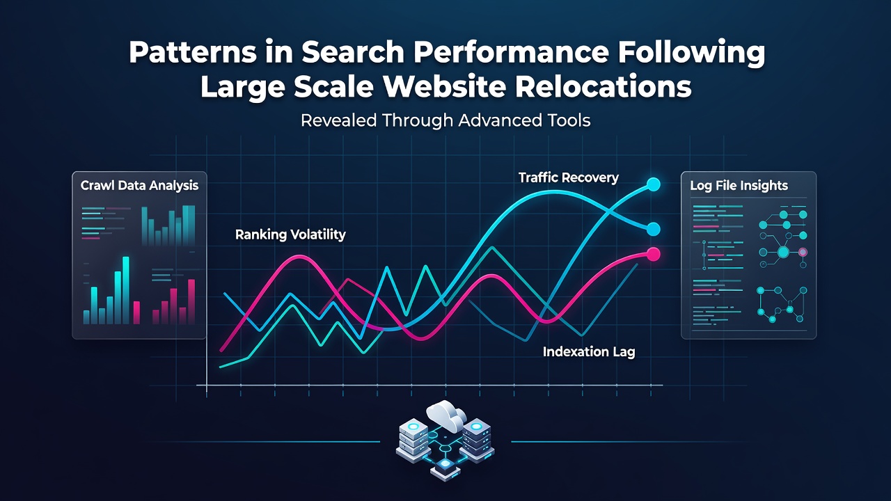 Patterns in Search Performance Following Large Scale Website Relocations Revealed Through Advanced Tools